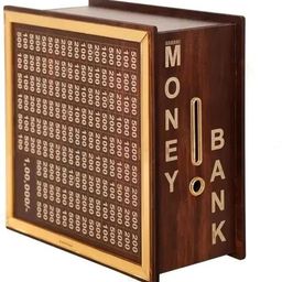 adveriq Wooden Money Bank & Box /, Money Bank, 100000 Money Bank Piggy Bank Coin Bank-picture-5
