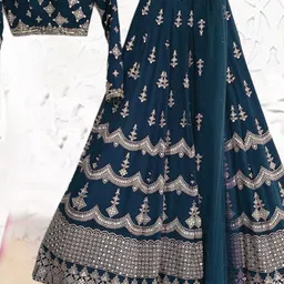 kalejo Embroidered Semi Stitched Lehenga Choli image 3