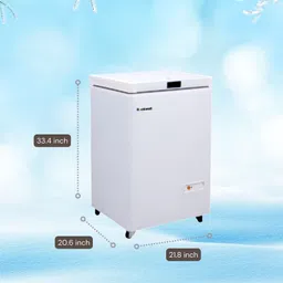 rockwell 85 L Single Door Standard Deep Freezer image 3