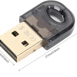 Tobo USB Bluetooth 5.0 Adapter Dongle for PC Laptop Desktop Stereo Music and Call Keyboard Laptop Bluetooth Headphones Headset Speakers Keyboard TD-851WA Bluetooth image 2