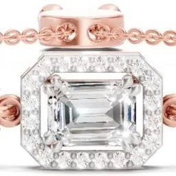 Sparkles BIS Hallmarked With IGI Certifed Rose Gold 14kt Bracelet-picture-10