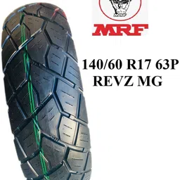 mrf 140/60 R17 63P Revz MG Rear Tubeless tyre ( NEW MODEL ) 140/60 R17 Rear Two Wheeler Tyre-picture-24