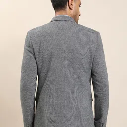 turtle Men Self Design Single Breasted Casual Blazer image 2