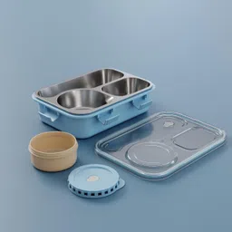 m y Kawaii Lunch box 3 Containers Lunch Box image 2