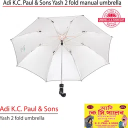 adi k.c.paul & sons Yash 2 fold umbrella for men & women | 2 fold umbrella | Kc Paul Umbrella | Umbrella image 2