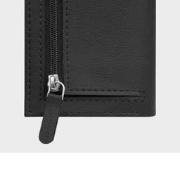 leatherscrafts Men Formal Black Genuine Leather Money Clip image 3