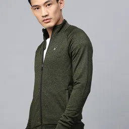 hrx by hrithik roshan Men Full Sleeve Solid Sweatshirt image 3