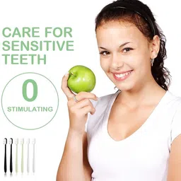 kashtabhan Soft Bristle Toothbrush with Portable Toothbrush Head Cover Case Ultra Soft Toothbrush image 2