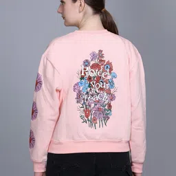 SZN Women Printed Sweatshirt image 2