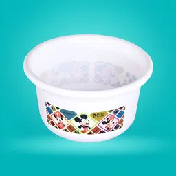 Aura White & Grey 2 piece Abstract Plastic Bath Accessories Set image 3