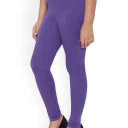 FRENCH KLEIDER Girls Pack Of 5 Mid-Rise Churidar-Length Leggings image 3