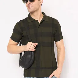 KASMA Graphic Printed Polo Collar Cotton Regular Fit T-Shirt-picture-55