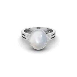 RAVIOUR LIFESTYLE White Brass Pearls Finger Ring-picture-39