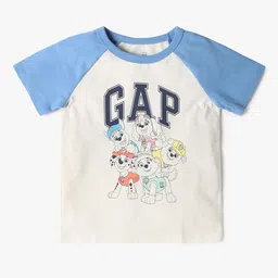 GAP Boys Brand Logo And Paw Patrol Printed Raglan Sleeves T-shirt-picture-11