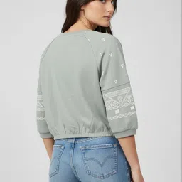 glitchez Women Printed Sweatshirt image 4