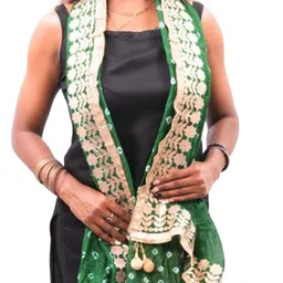 URBAN KANYA Bandhani Printed Dupatta image 3