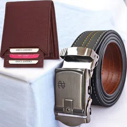 Provogue Men Accessory Gift Set of Wallet and Belt-picture-15