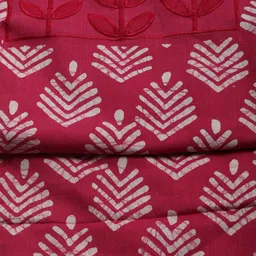 Meena Bazaar Printed Pure Cotton Unstitched Dress Material image 5