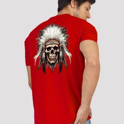 Greylongg Men Printed Applique T-shirt-picture-42