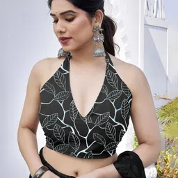 KALINI Floral Printed Saree image 5