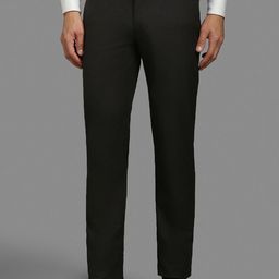 Louis Philippe Sport Men Cotton Solid Slim Fit Formal Trousers-picture-27