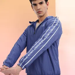 HRX by Hrithik Roshan Hooded Printed Training Jacket-picture-38