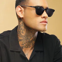 RESIST EYEWEAR Unisex Wayfarer Sunglasses with UV Protected Lens image 3