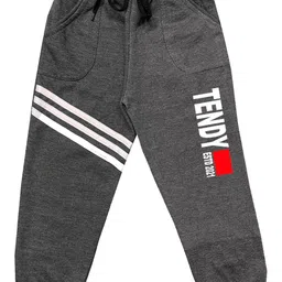 100LUCK Unisex Grey Track Pants-picture-32