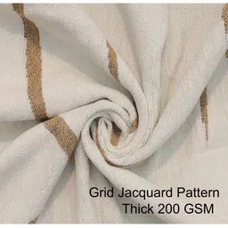 HOMETHREADS Beige & Beige Printed Sofa Cover image 3