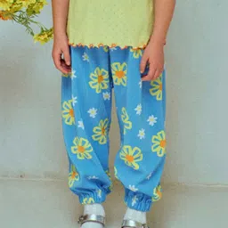 LULU & SKY Girls Printed High-Rise Easy Wash Trousers-picture-40