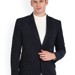 ESSENTIELE Notched Lapel Single Breasted Blazer-picture-4