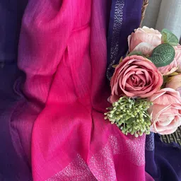 Dupatta Bazaar Women Dyed Ombre Stole image 3
