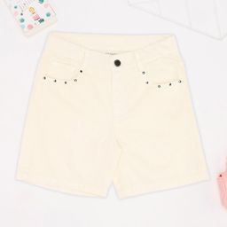 Pantaloons Junior Girls Cotton Regular Fit Shorts-picture-39