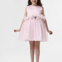 KATE & OSCAR Girls Sleeveless Fit & Flare Dress-picture-12