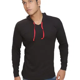 BI FASHION Men Henley Neck Pockets T-shirt-image-11