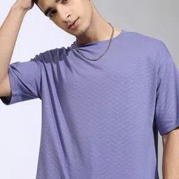 HIGHLANDER Men Relaxed Fit Drop-Shoulder Sleeves T-shirt image 1