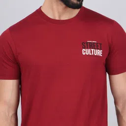 WILD ELEPHANT Pack Of 2 Typography Printed Cotton T-shirts image 5