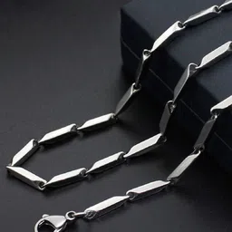 RUHI COLLECTION Unisex Silver-Plated Chain-image-14