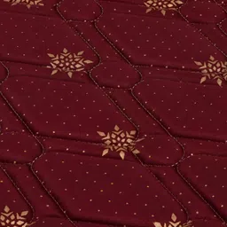 SLEEP SPA Maroon & Beige Orthosense Cocopedic Tech King Size Mattress image 2