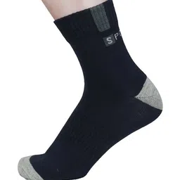 JUMP USA Men Pack Of 3 Colourblocked Above Ankle-Length Socks image 3