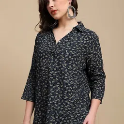 De Moza Women Printed Tunic with Palazzos image 5