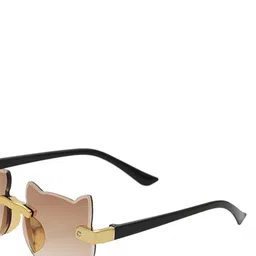SHOP FRENZY Unisex Kids Cateye Sunglasses with UV Protected Lens image 2