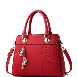StyleCast Textured Structured Handheld Bag-image-30