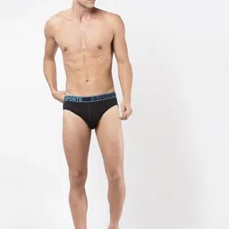 Sporto by Macho Men Pack Of 4 Cotton Low-Rise Basic Briefs image 4