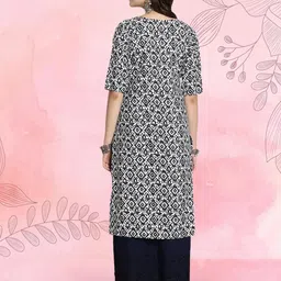 Ethnic basket Women Pack Of 2 Multicoloured Crepe Kurtas image 5