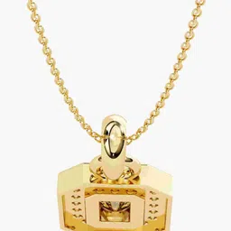 VALANOVA 925 Sterling Silver Plated With Lab Grown Diamond Pendant 1.36 gm image 2