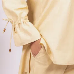 HUESION V-Neck Top With Trousers Co-Ords image 3