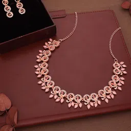 Anouk Gold-Plated Artificial Stone Studded Jewellery Set image 4