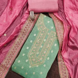 SAINOOR Semi-Stitched Dress Material-picture-24