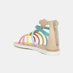 Aria Nica Open Toe Flats image 5